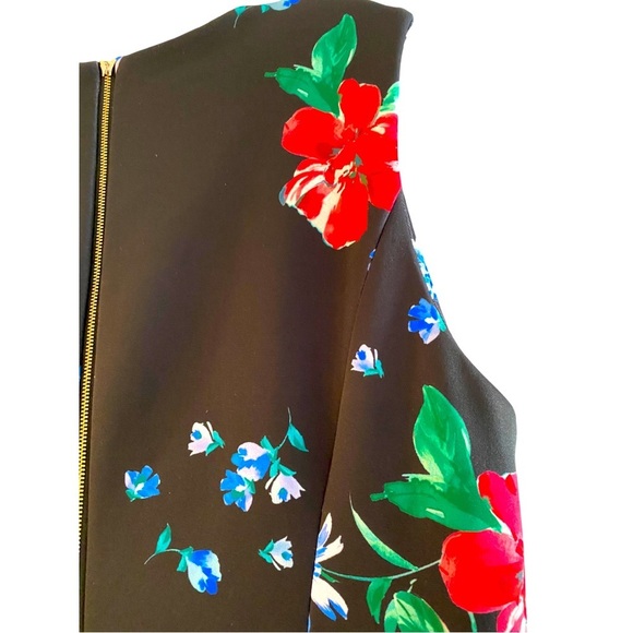 Calvin Klein floral sleeveless fit flair dress soft substantial fabric 14W
C - Picture 6 of 12